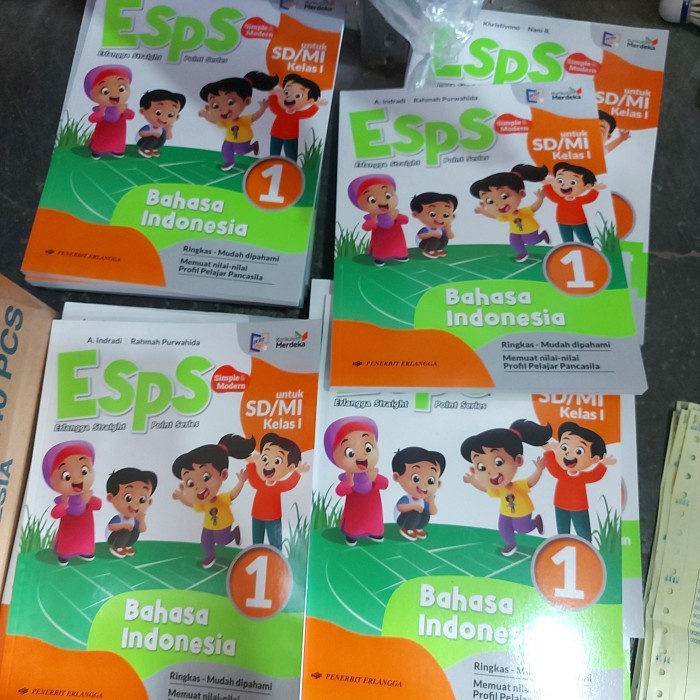 PROMO ESPS BAHASA INDONESIA KELAS 1 KURIKULUM MERDEKA ERLANGGA TERLARIS