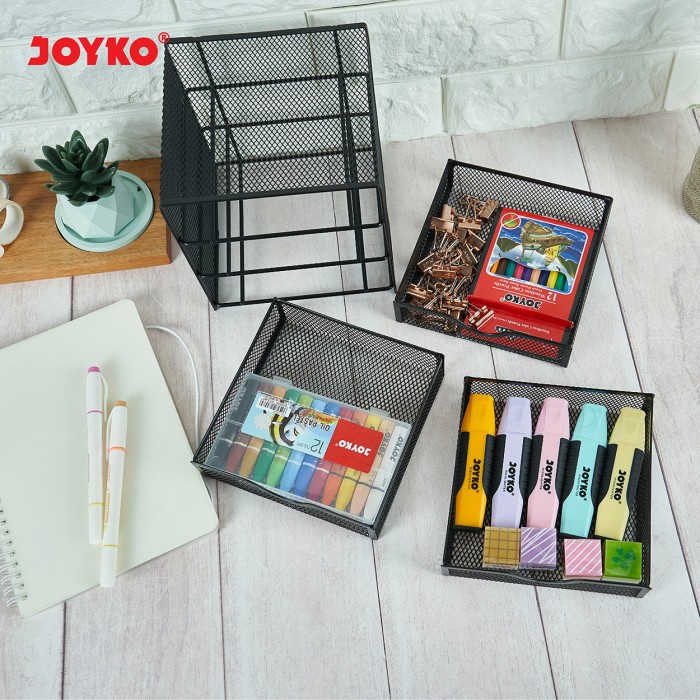 

Desk Set Pen Holder Tempat Alat Tulis Jaring Jala Joyko Ds-27