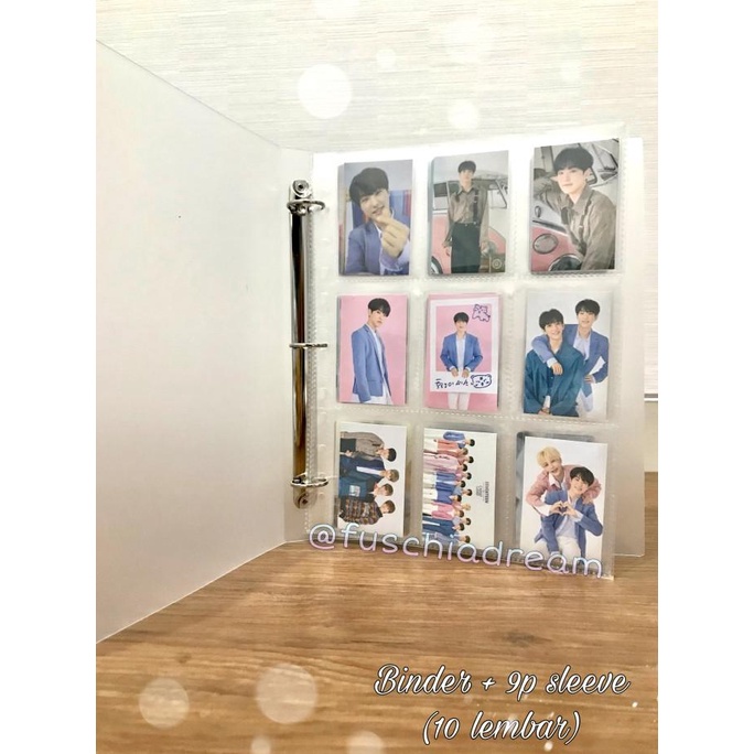 

Binder + 9p Sleeve Photocard Polaroid KPOP