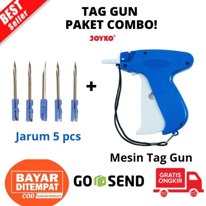 

Alat Tag Gun Bandrol Tag Hang Tag Joyko Hang Tag Merk Label