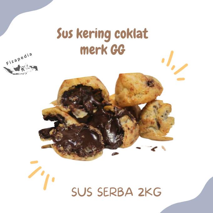 

Kue Sus Kering Isi Coklat GG 2kg Murah