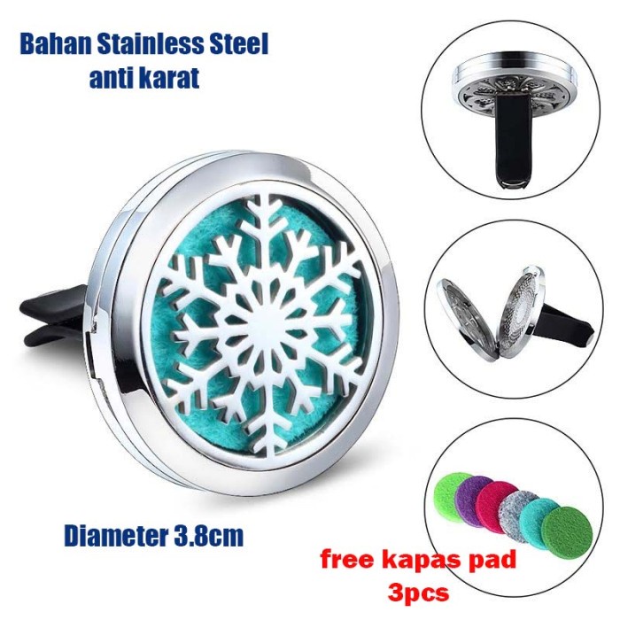 Terlaris Klip Parfum Jepit Ac Mobil / Car Vent Clip Diffuser Sprti Young Living