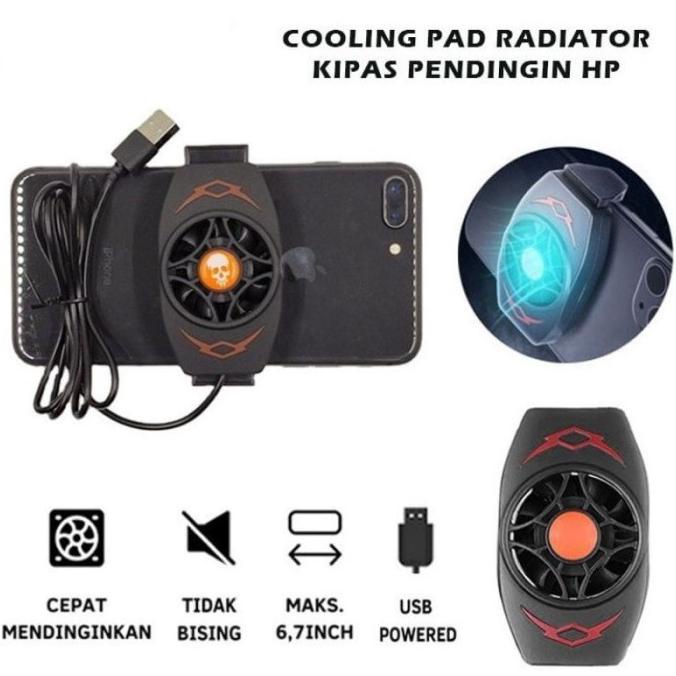 Kipas Pendingin Hp Kipas Angin Hp Gaming Smartphone Cooling Fan