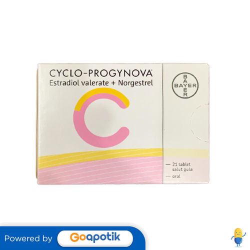 CYCLO-PROGYNOVA BOX 21 TABLET