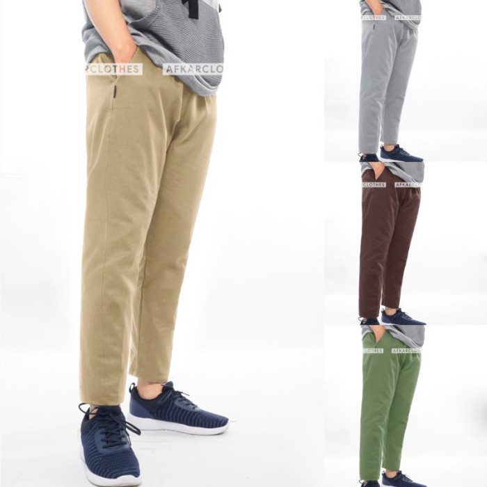 Terlaris Sirwalku Celana Sirwal Pensil Slim Fit Pria Simpel Kasual Sba Afkar