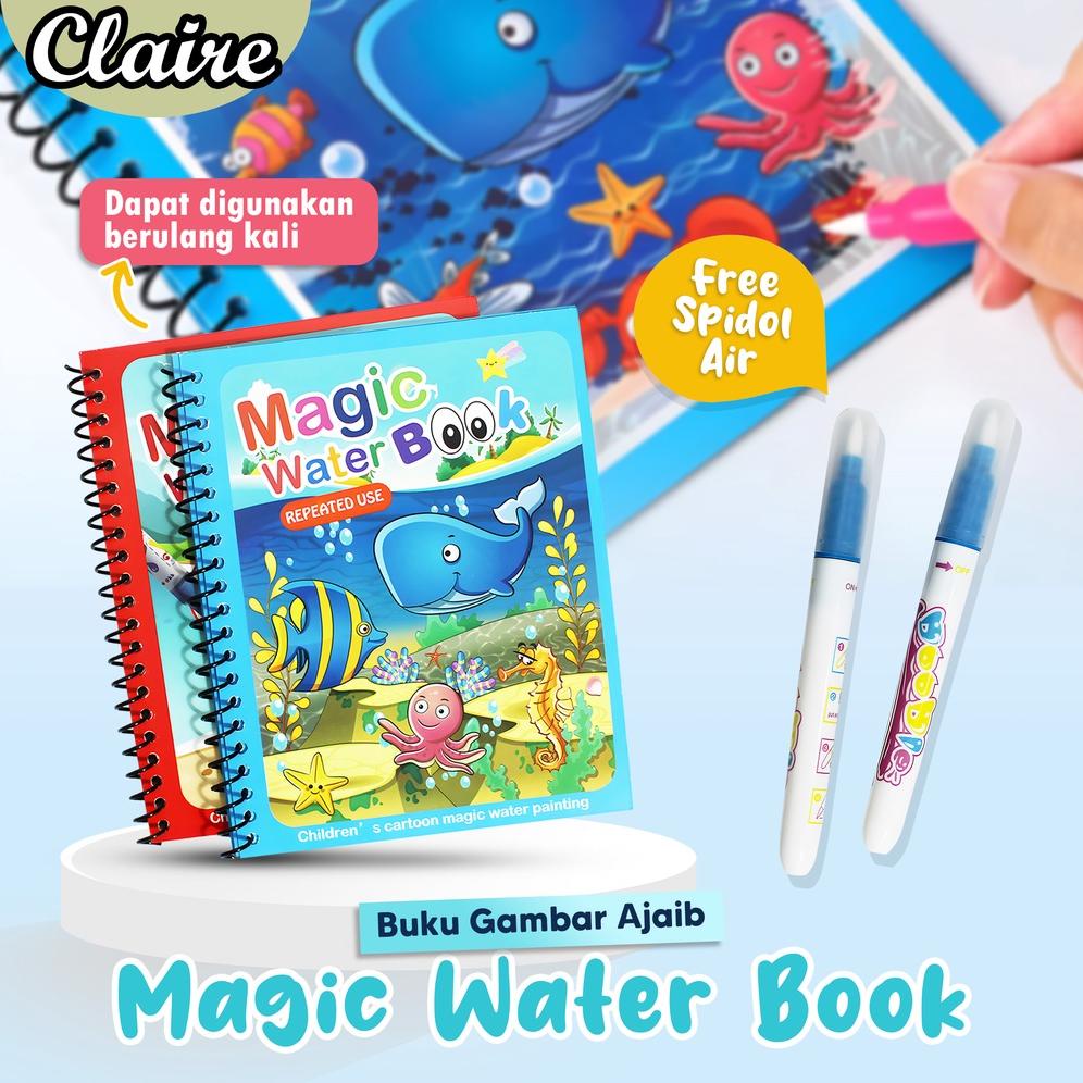 

Magic Water Book / Buku Gambar Dengan Air