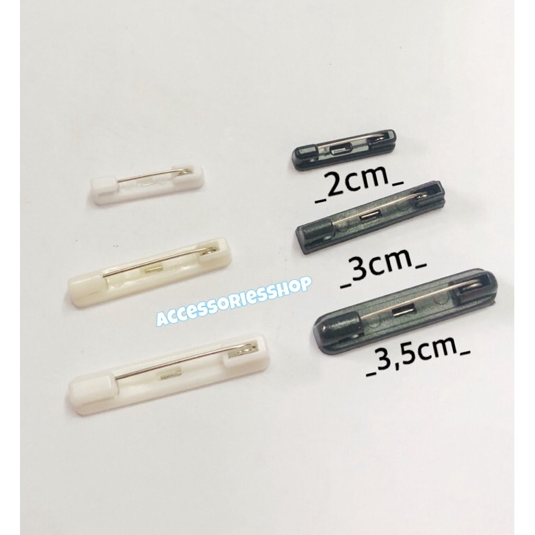 

Modern.. Peniti name tag plastik - (-+144pcs) I8M