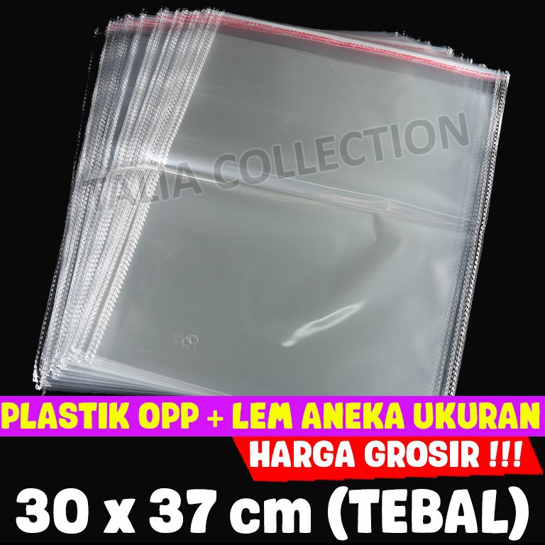 

Buruan beli Plastik OPP Lem 30x37 TEBAL Plastik Baju OPP Lem aneka ukuran 33