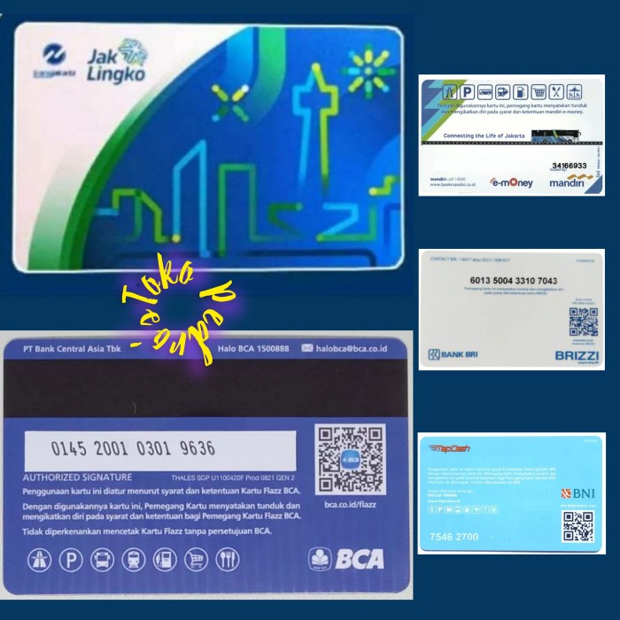 Best Seller Kartu Jaklingko Ori Saldo 10Rb / Likes Etoll Flazz Tapcash Or Brizzi