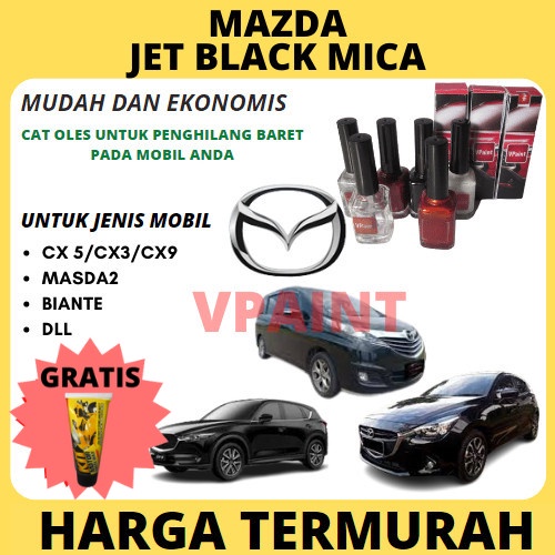 CAT MOBIL MAZDA HITAM SERI CX5/CX3/CX9,MAZDA2,BIANTE..TERMURAH