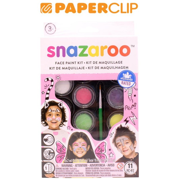 

Best Seller Face Painting Snazaroo Kit-Girl 1180104Sn