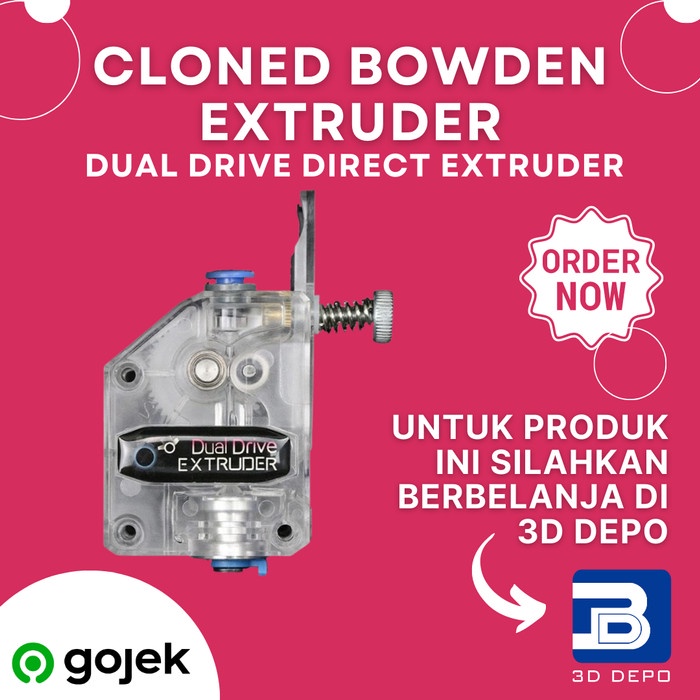 Cloned Bowden Extruder BMG Btech Dual Drive Direct Extruder