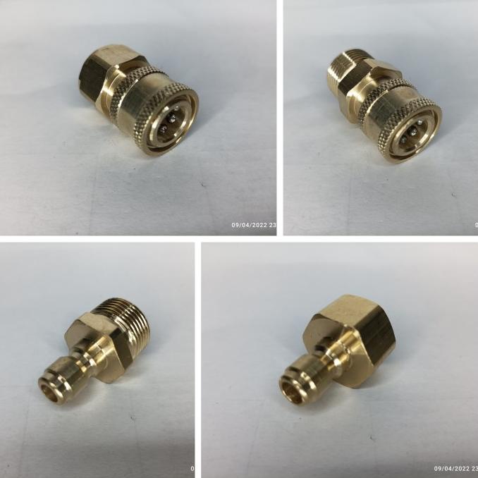 1 Paket Quick Coupler M22*1,5 (4 Pcs)