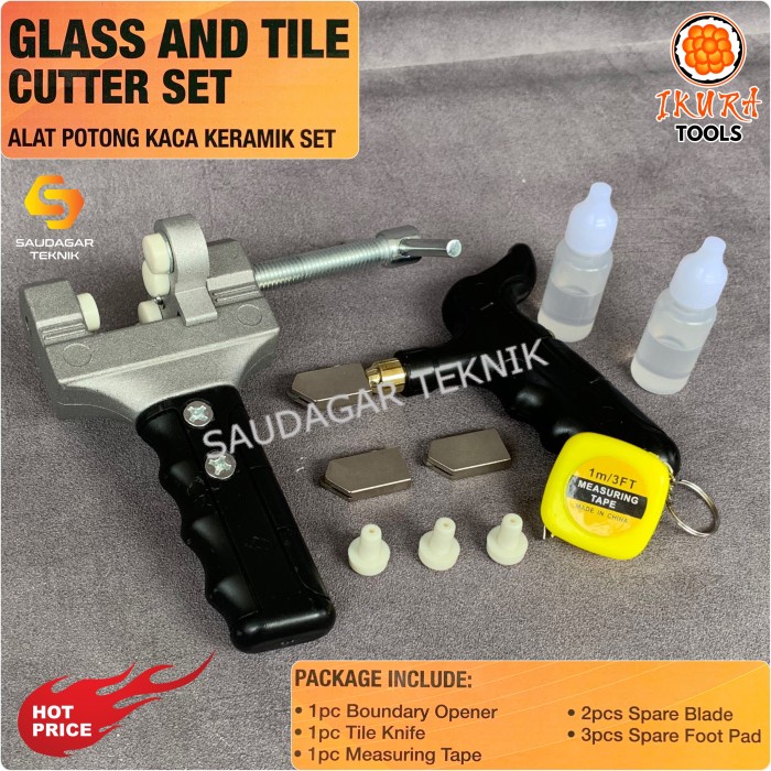 Terlaris Alat Potong Kaca Keramik Tile Glass Cutter Pisau Potong Kaca Keramik