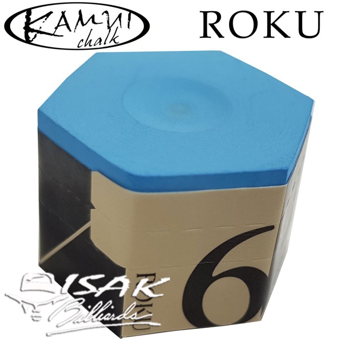 

Terlaris Kamui Chalk - Roku Japan Chalks Kapur Biliar Billiard Bilyard Ori Asli