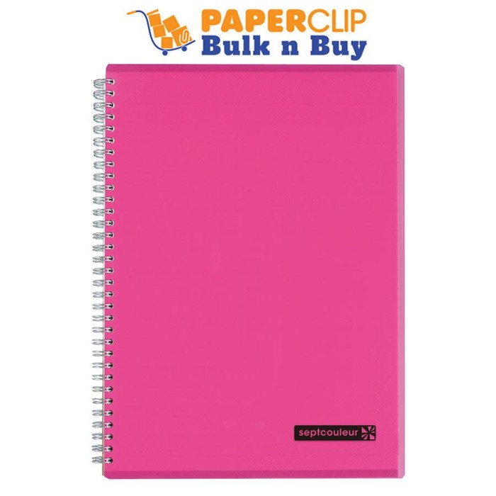 

Terlaris Notebook A4 Maruman Septcouleur N570A/B-08 Spiral Pink