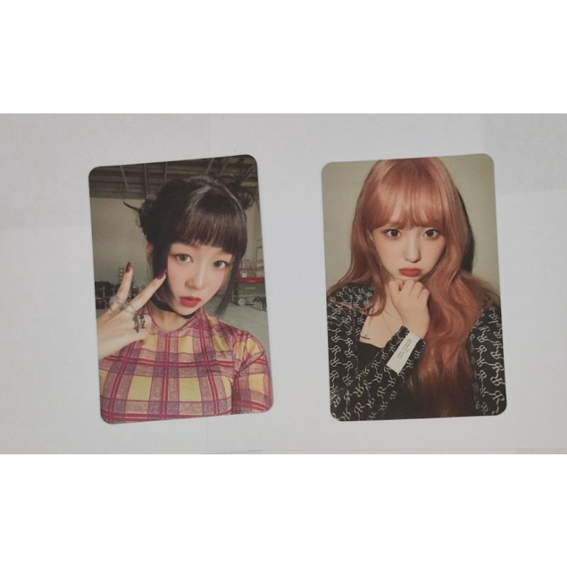 (TURUN HARGA) Photocard Pc Kepler Official Chaehyun dan Hikaru