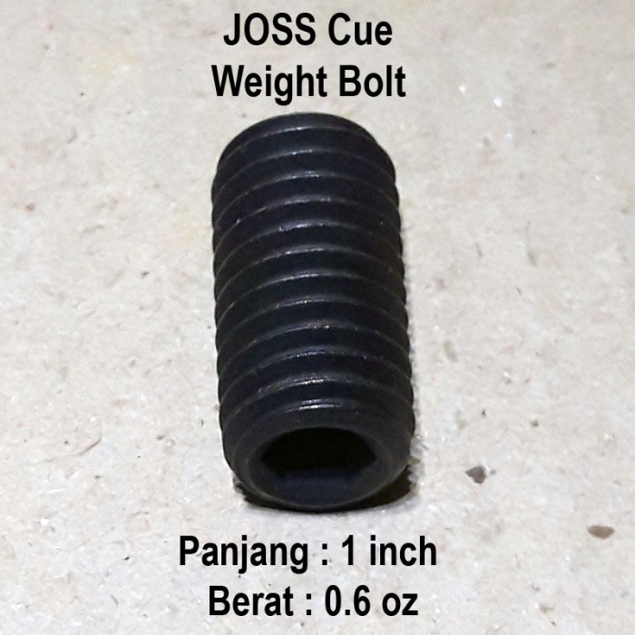 Weight Bolt Baut Pemberat Billiard Cue JOSS Viking Mcdermott