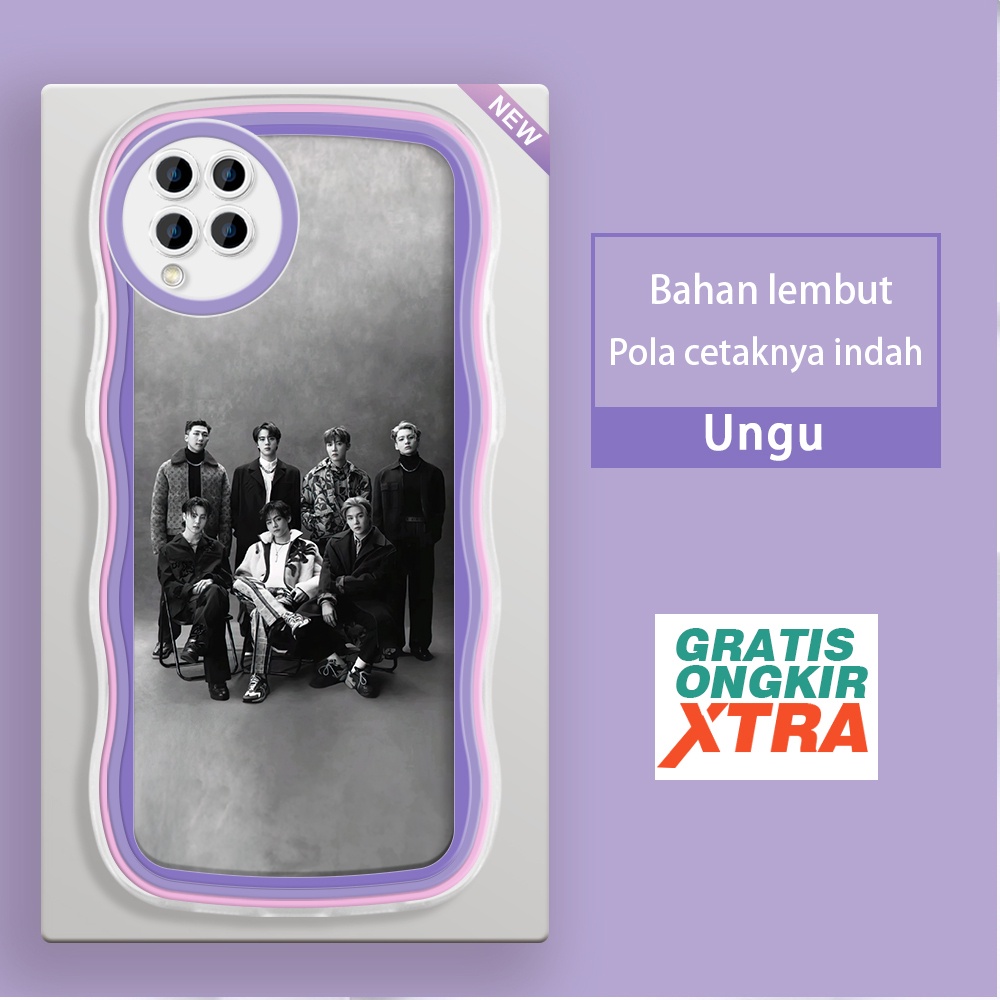 Mulia Samsung M02 M11 M12 M22 M32 M10 M21 M30S M23 5G Casing Ponsel  Poster BTS Korea-Pop  warna-war
