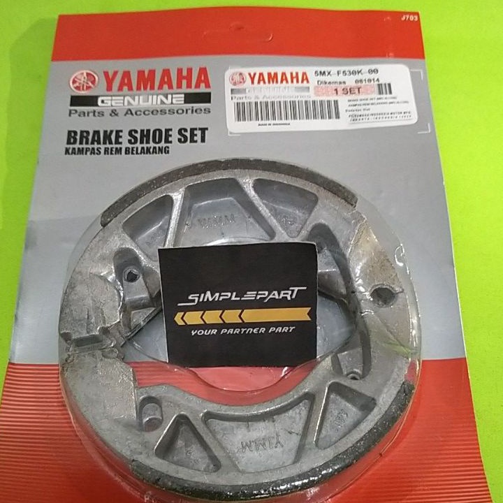 Kampas rem belakang mio mio smile sporty jupiter z mx kampas rem belakang mio soul karbu