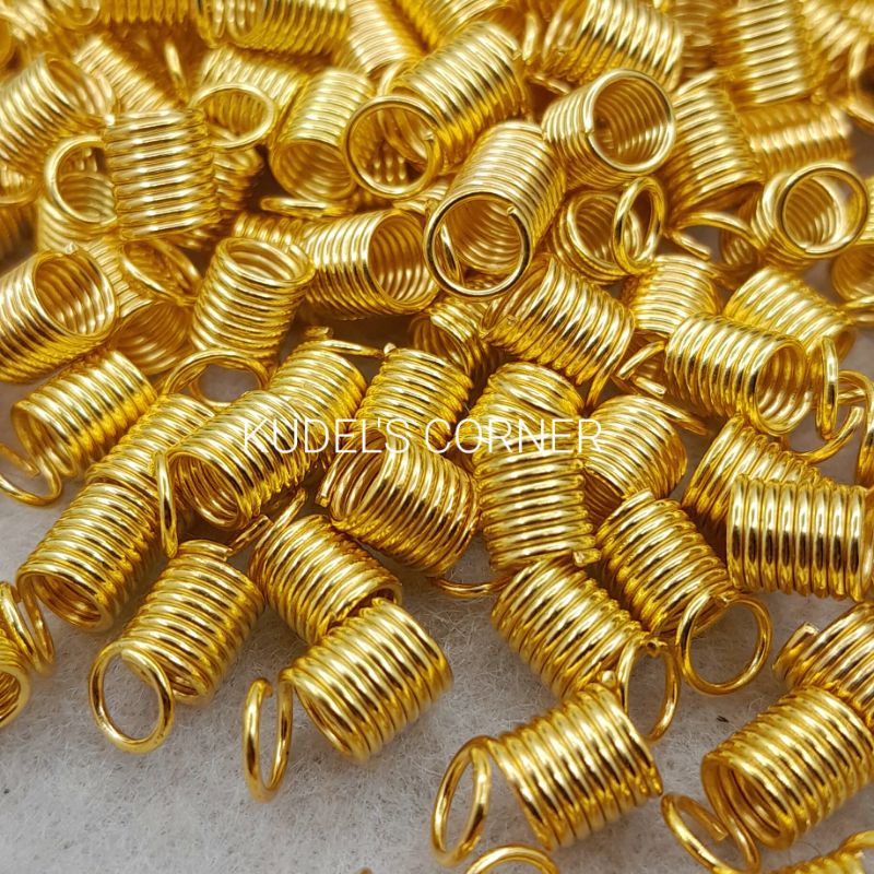 penjepit tali per/ kait spiral/ stopper ujung tali/ cod coil