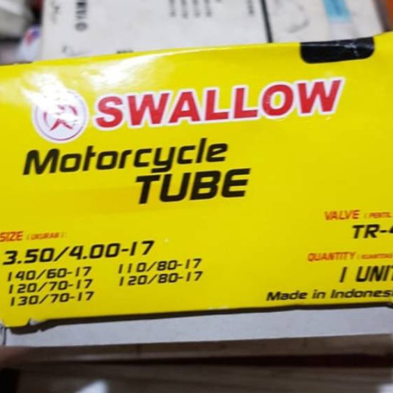 Ban dalam swallow 350 400 - 17 (110/80-17,120/80-17,120/70-17,130/70-17,140/60-17)
