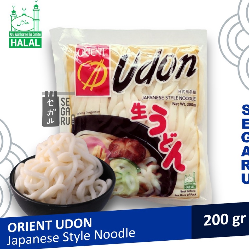 

✨ 7.7 Orient Mie Udon Halal - Japanese Style Noodle 200gr