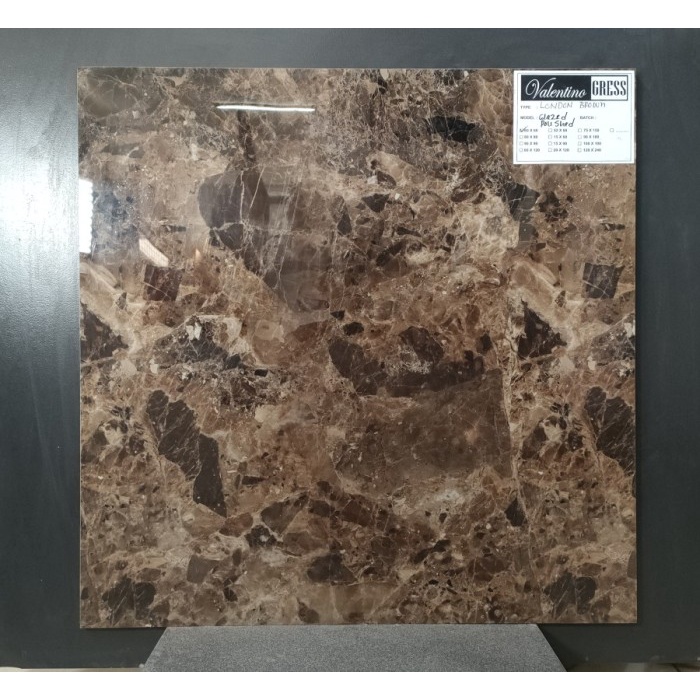 Granit Valentino Gress London Brown 60x60 cm