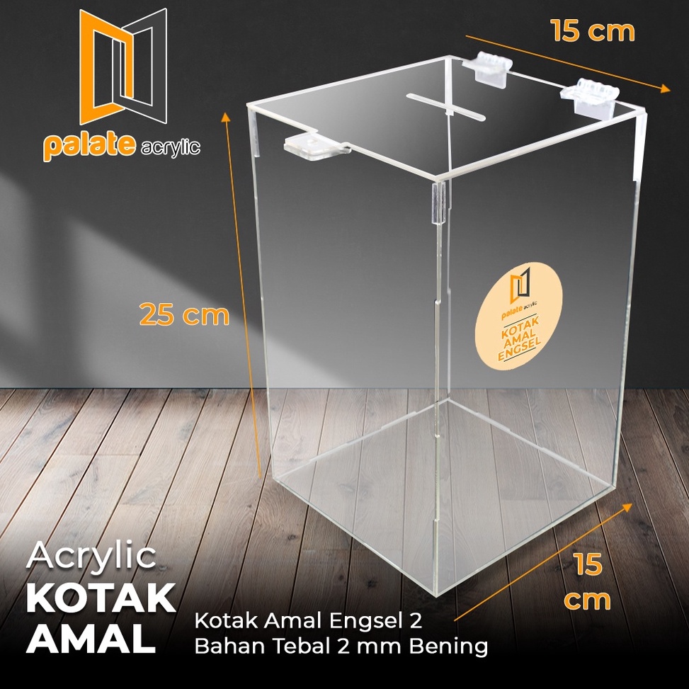 

Harga termurah AKRILIK KOTAK AMAL / KOTAK SARAN BAHAN AKRILIK 15x15x25 HGK