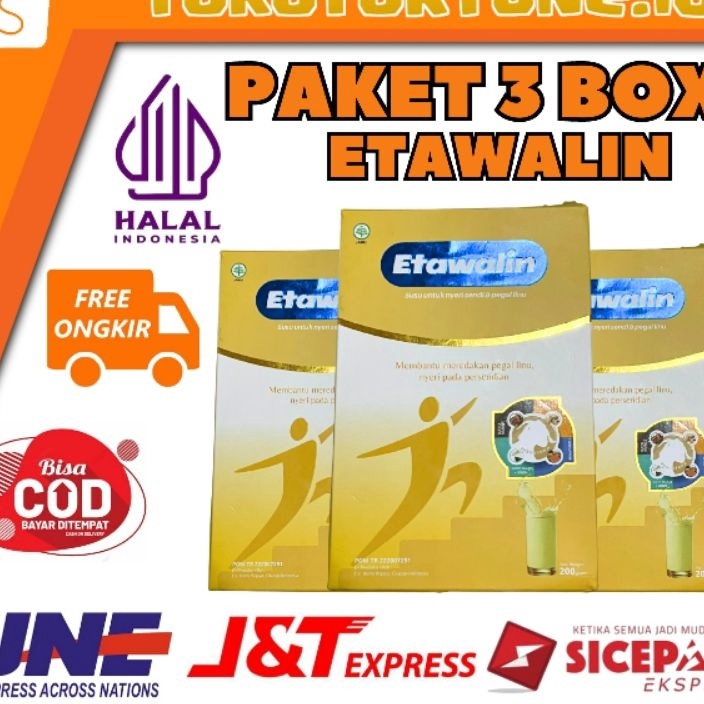 

✔️ ETAWALIN PAKET 3 BOX Susu Etawalin Atasi Nyeri Sendi Sakit Lutut Rematik Dan Asam Urat