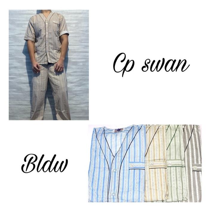 Best Seller Baju Tidur Piyama Pria Swan Original