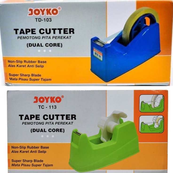 

STAR Tape Dispenser Tempat Isolasi 1inchi 0.5inchi JOYKO TD-103 / TC-113