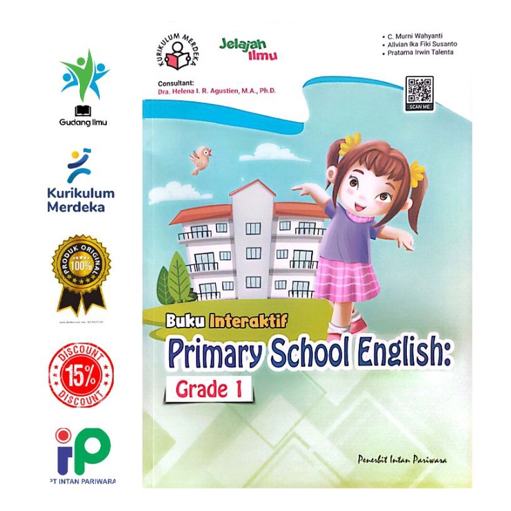 Buku Interaktif PPKN SD/MI Kelas 1 Semester 1&amp;2 Kurikulum Merdeka Intan pariwara Tahun 2023