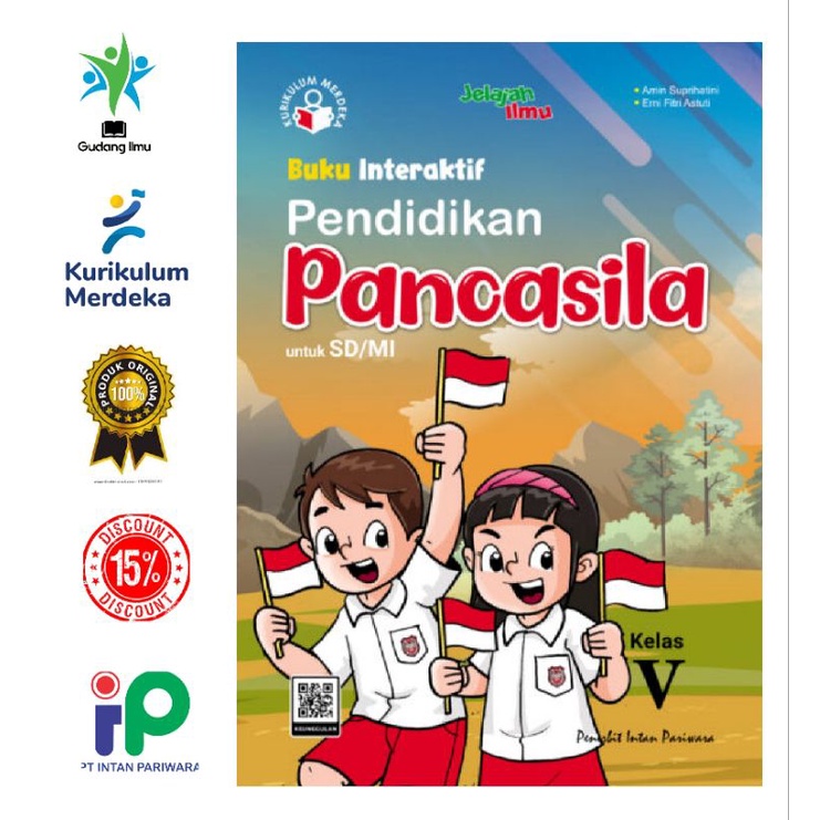 Buku Interaktif IPAS SD/MI Kelas 5 Semester 1&amp;2 Kurikulum Merdeka Intan pariwara Tahun 2023