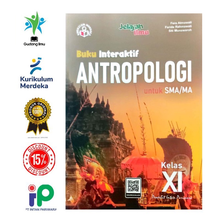 Buku Interaktif Geografi SMA/MA Kelas 11/XI Semester 1&amp;2 Kurikulum Merdeka Intan pariwara Tahun 2023