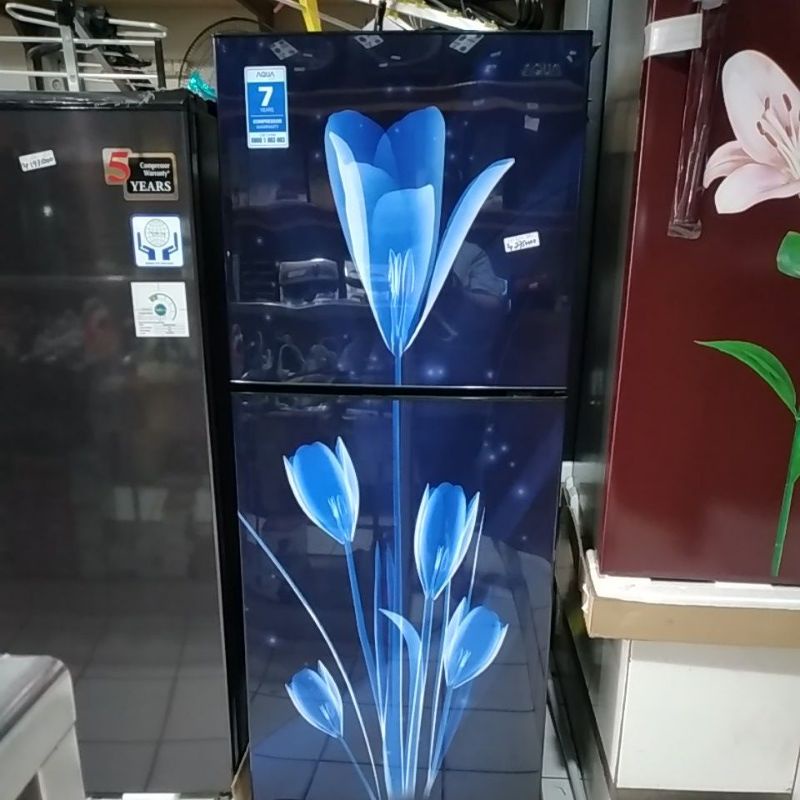 KULKAS 2 PINTU AQUA SANYO AQRD  251 DS LS AQRD251DS AQRD-251 LEMARI ES 2 PINTU GARANSI 7 TAHUN BANDU