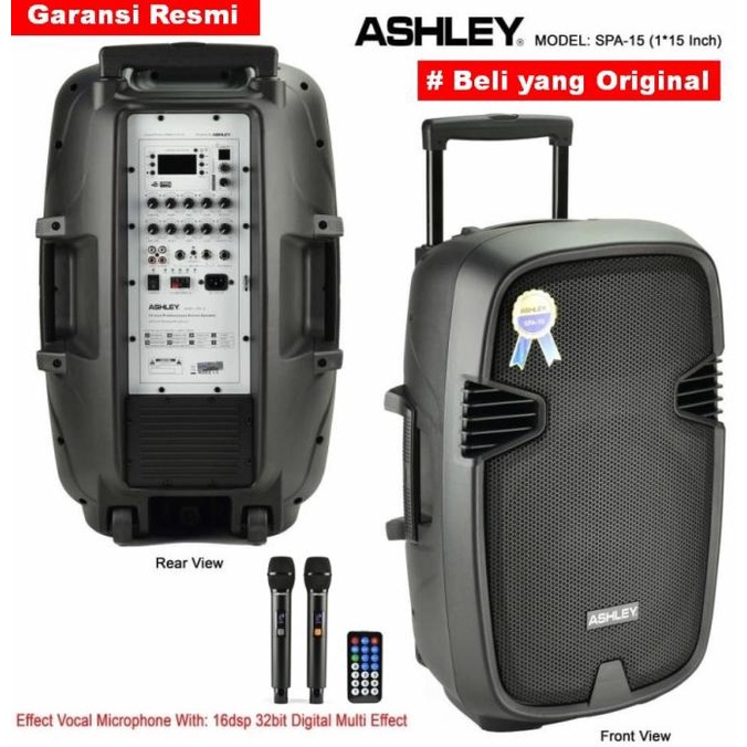 Ashley Spa-15/ Speaker Bluetooth Portable Ashley Spa 15 Original Kulitkuacistore