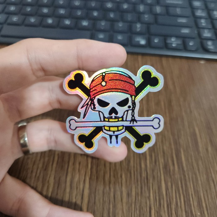 

Sticker Hologram Anime - PSH1795 - One Piece - Logo