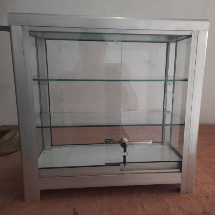 Terlaris Rak Etalase Lemari Rokok (Dengan Kunci)