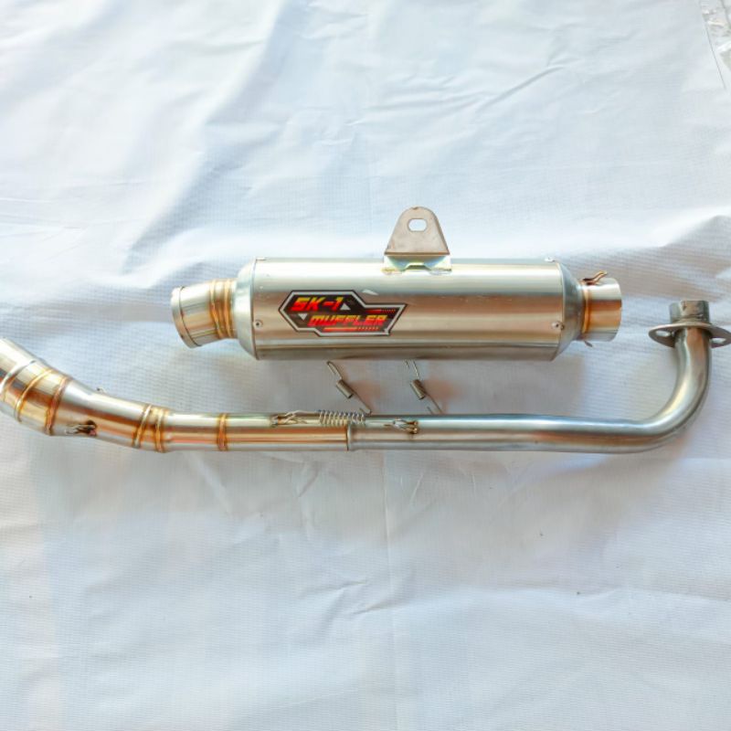 kenalpot sk1 original gp5 bas ulem all bebek Jupiter Vega grand smash Supra Blade kharisma Revo c70 
