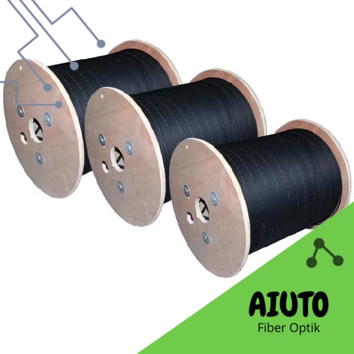Kabel Fiber Optic Dropcore Fiber Tekno 1 Core 3 Seling 1 KM/1 Roll FO