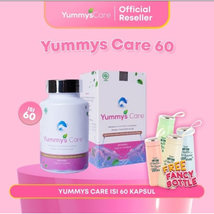 Terlaris [Pasca Sesar Asi Banjir] Yummys Care Kapsul Ekstrak Ikan Gabus