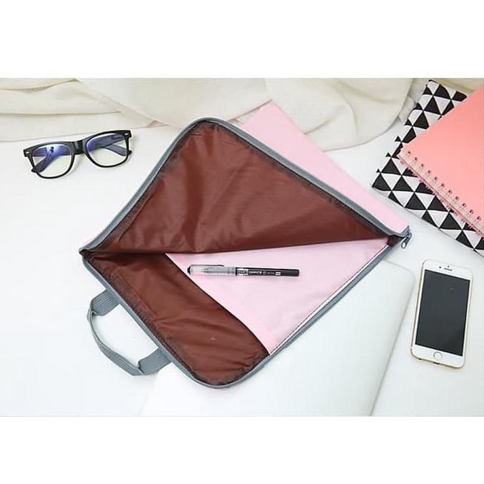 

TAS DOKUMEN BISA UNTUK LAPTOP A4 MAP FILE KAIN SIMPLE ELEGANT