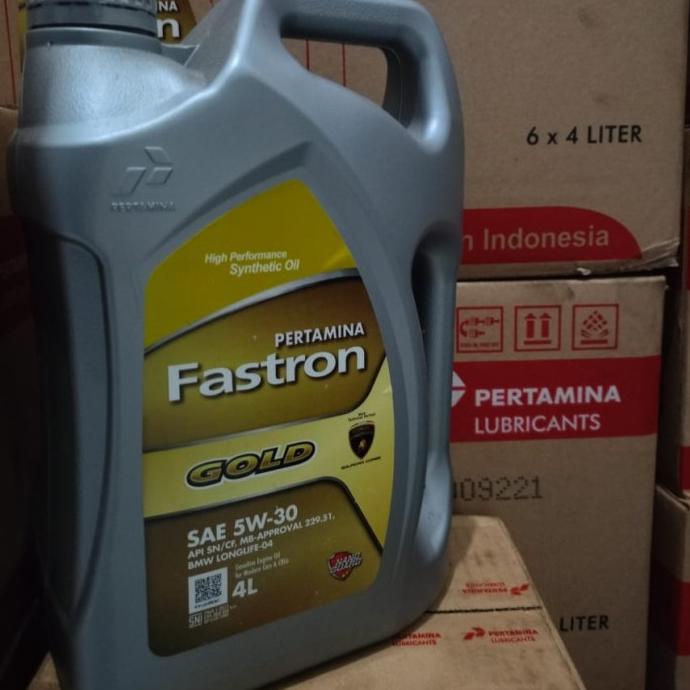 Oli Mobil Pertamina Fastron Gold 5w 30 4l