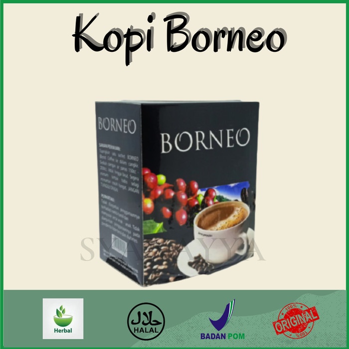 

Kopi Borneo Kopi Herbal Khusus Pria Penambah Stamina BPOM