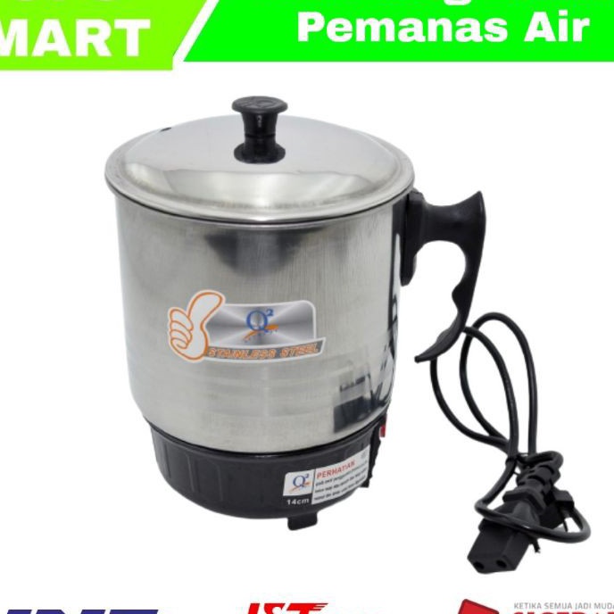 Stok Baru Teko Listrik Pemanas Air Low Watt 1 liter Teko Listrik Watt Kecil Mug Elektrik Stainless