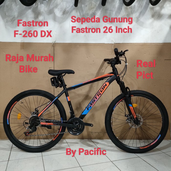 Terlaris Sepeda Gunung Mtb Fastron F-260 Dx 26 Inch Sepeda Mtb 26 Inch Fastron