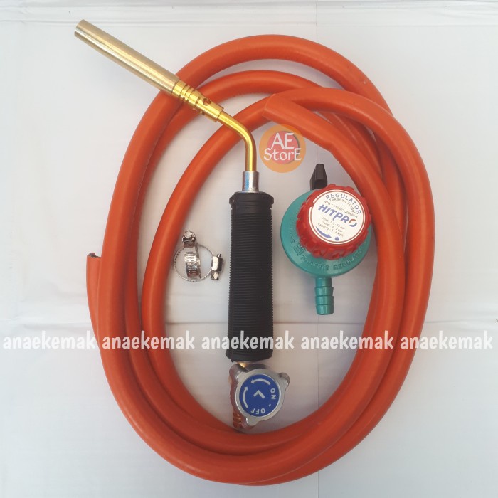 Paket Lengkap Gas Torch Las Lpg 3 Kg Las / Solder Alumunium Kuningan