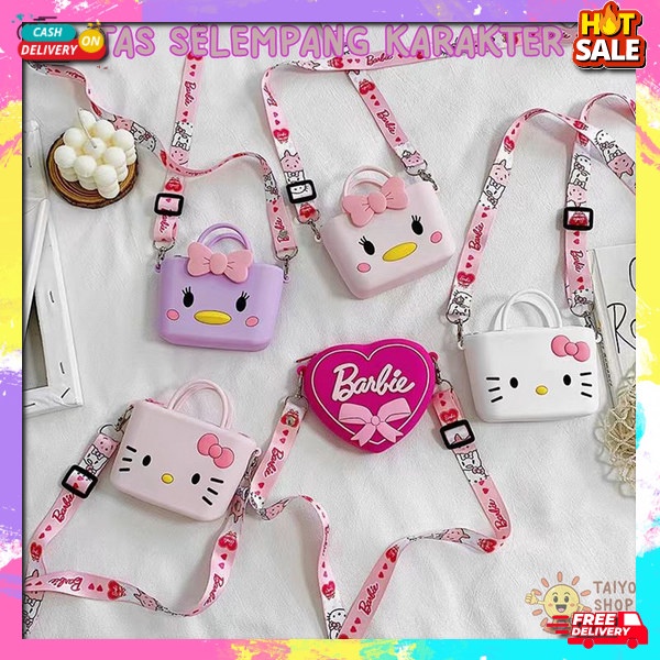 Berkwalitas Ras Mini Carakter 2023 Sling Bag Tempat Uang Keren Kekinian Slingbek Kecil Modern Murah 