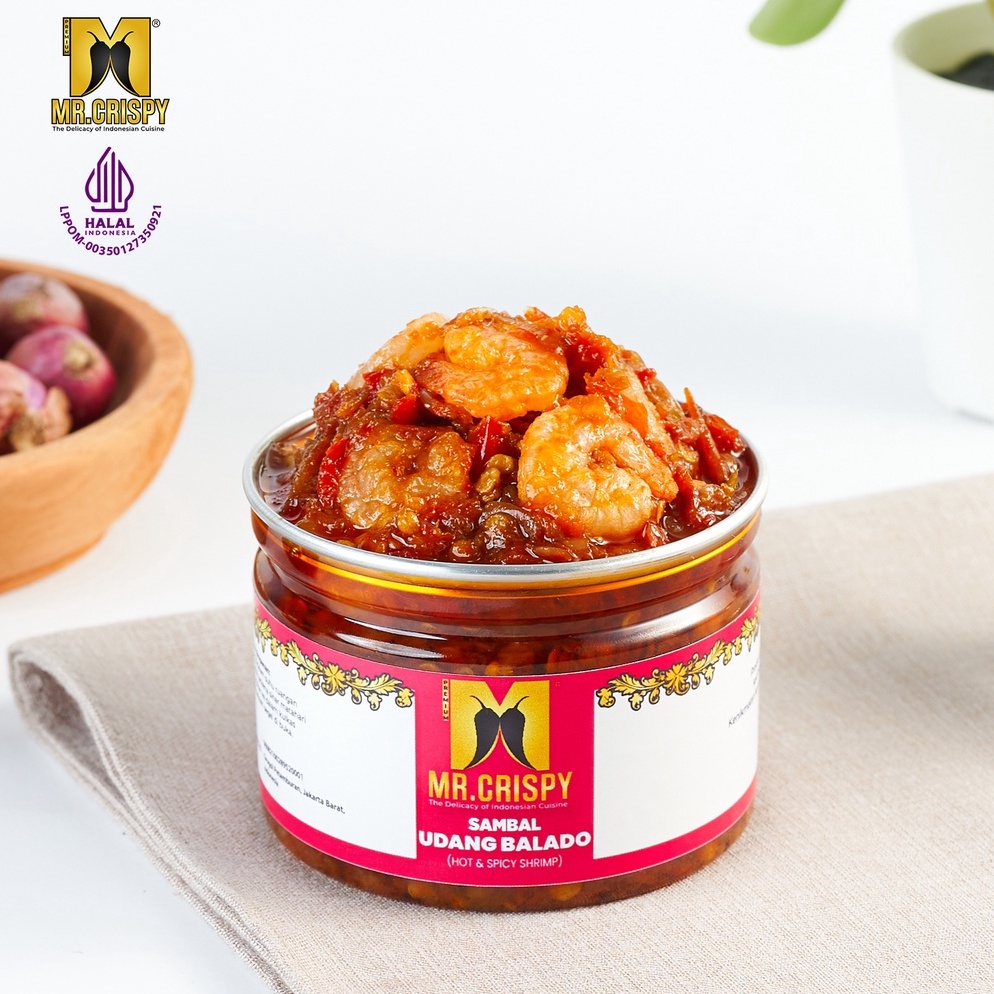

ワ Sambal Udang Balado/ Sambel Mr.Crispy ゑ